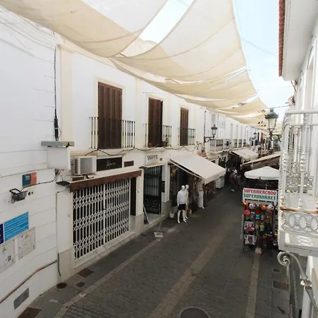 White Typical House In The Heart Of Nerja